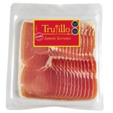 Jamón Serrano Trujillo Etiqueta Roja 180gr Entel, Fiestas Patrias, Trujillo