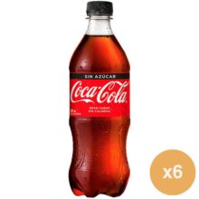 Coca Cola Zero 591cc Bebidas, Coca Cola, Entel, Sin Azúcar