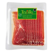 Jamón Serrano Trujillo Etiqueta Verde 180gr Entel, Fiestas Patrias, Trujillo